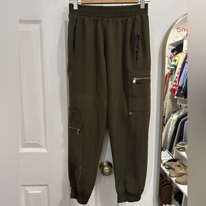 Olive Cargo Pants